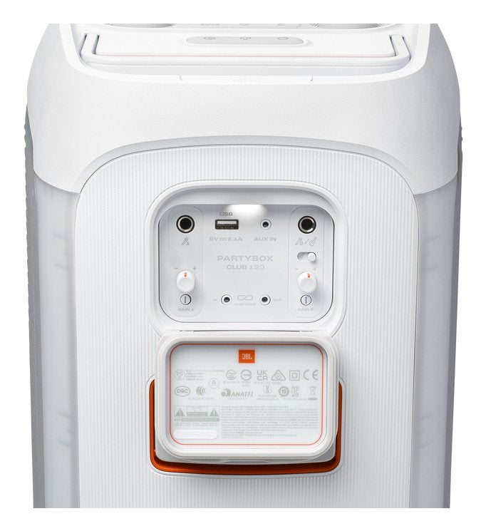 Altavoz Jbl Partybox Club 120 Para Fiestas Blanco 160 W