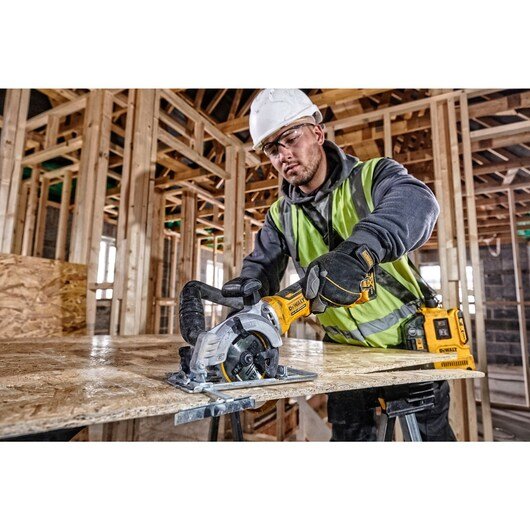 Sierra Circular  Dewalt Dcs691n-Xj Portátil 11,5 Cm Negro, Amarillo 4500 Rpm 800 W