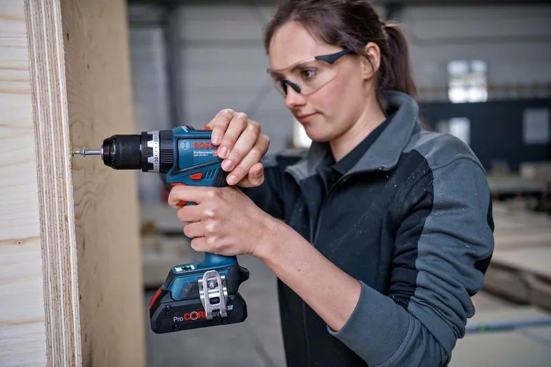 Bosch Taladro De Impacto Inalámbrico Gsb 18v-90 C Professional, 18volt 06019k6104