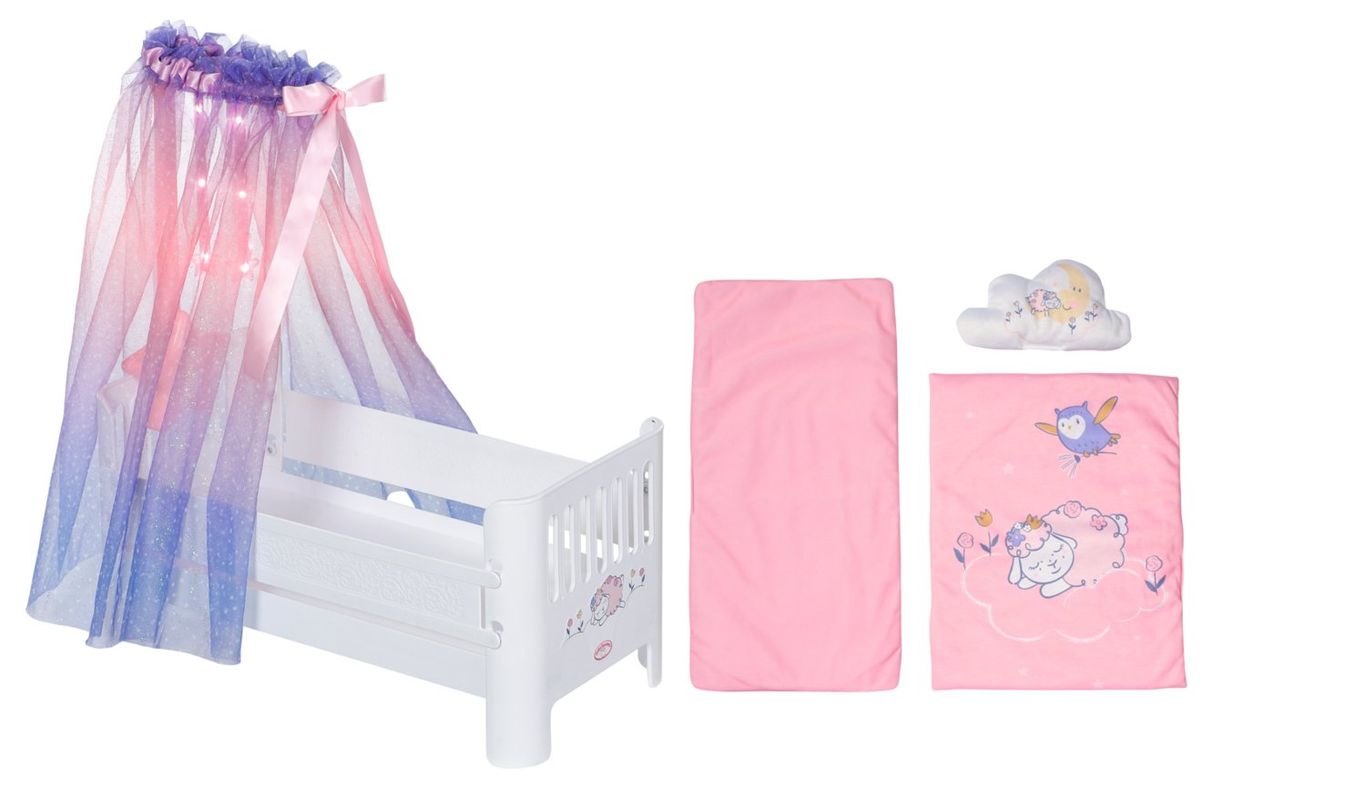 Cama/Cuna Para Muñecas  Baby Annabell Sweet Dreams Bed