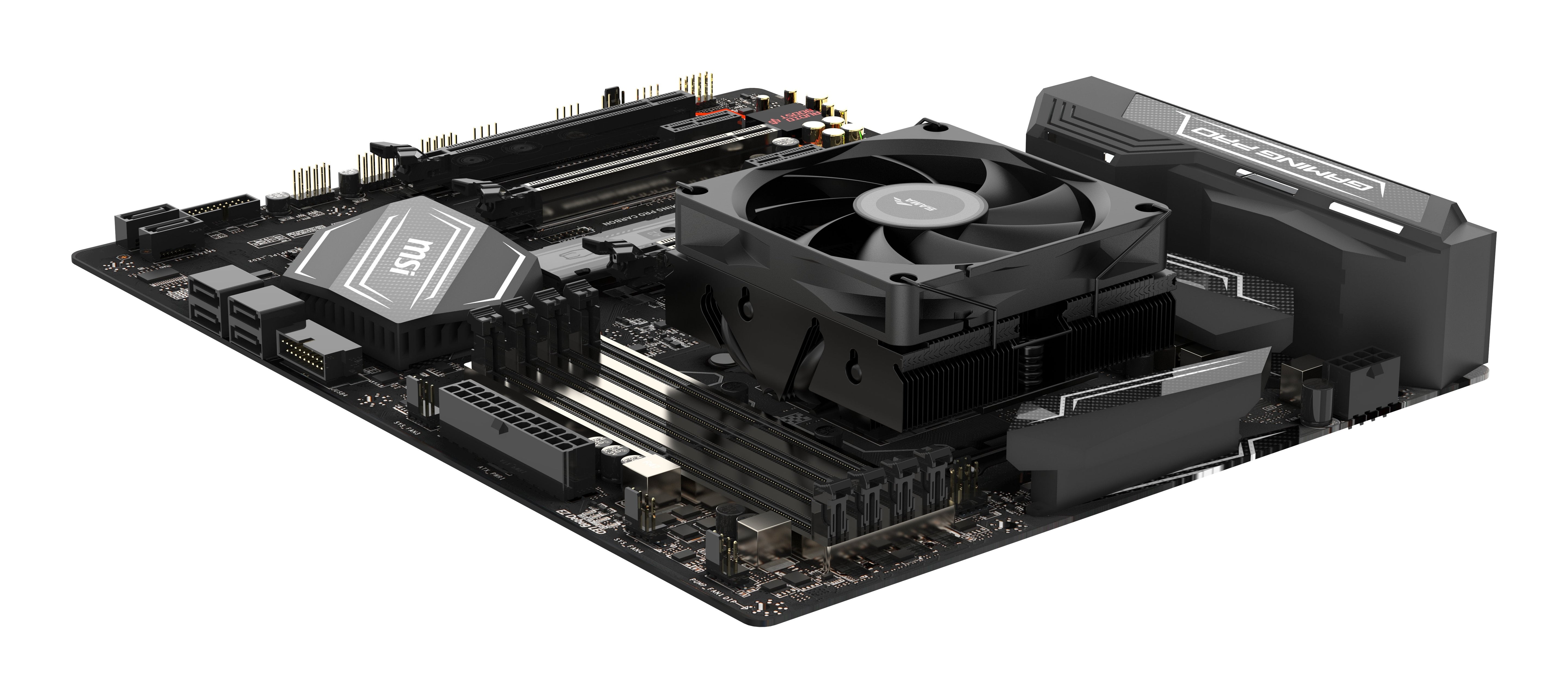 Sama U40 Cpu Lã¼fter Low Profile 90mm Retail