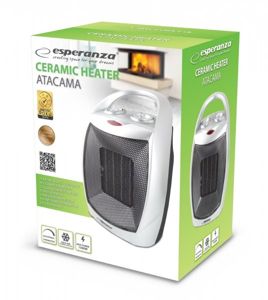 Calefactor Ceramico Esperanza Ehh006 1500 W