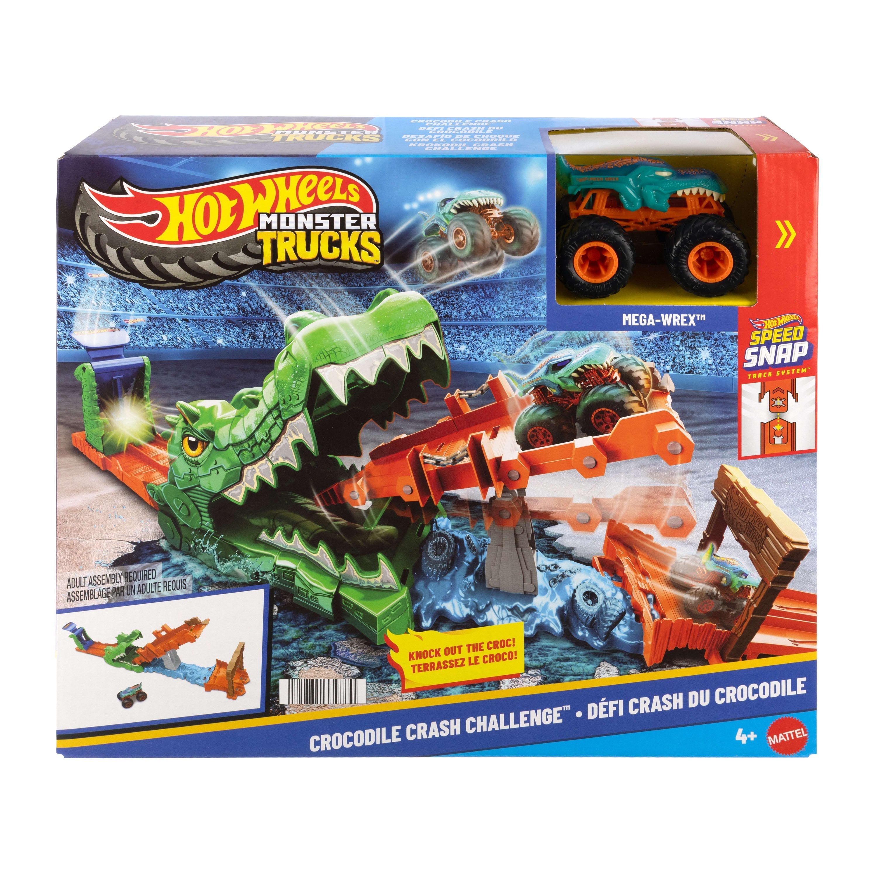 Noquea Al Cocodrilo Hot Wheels Monster Trucks
