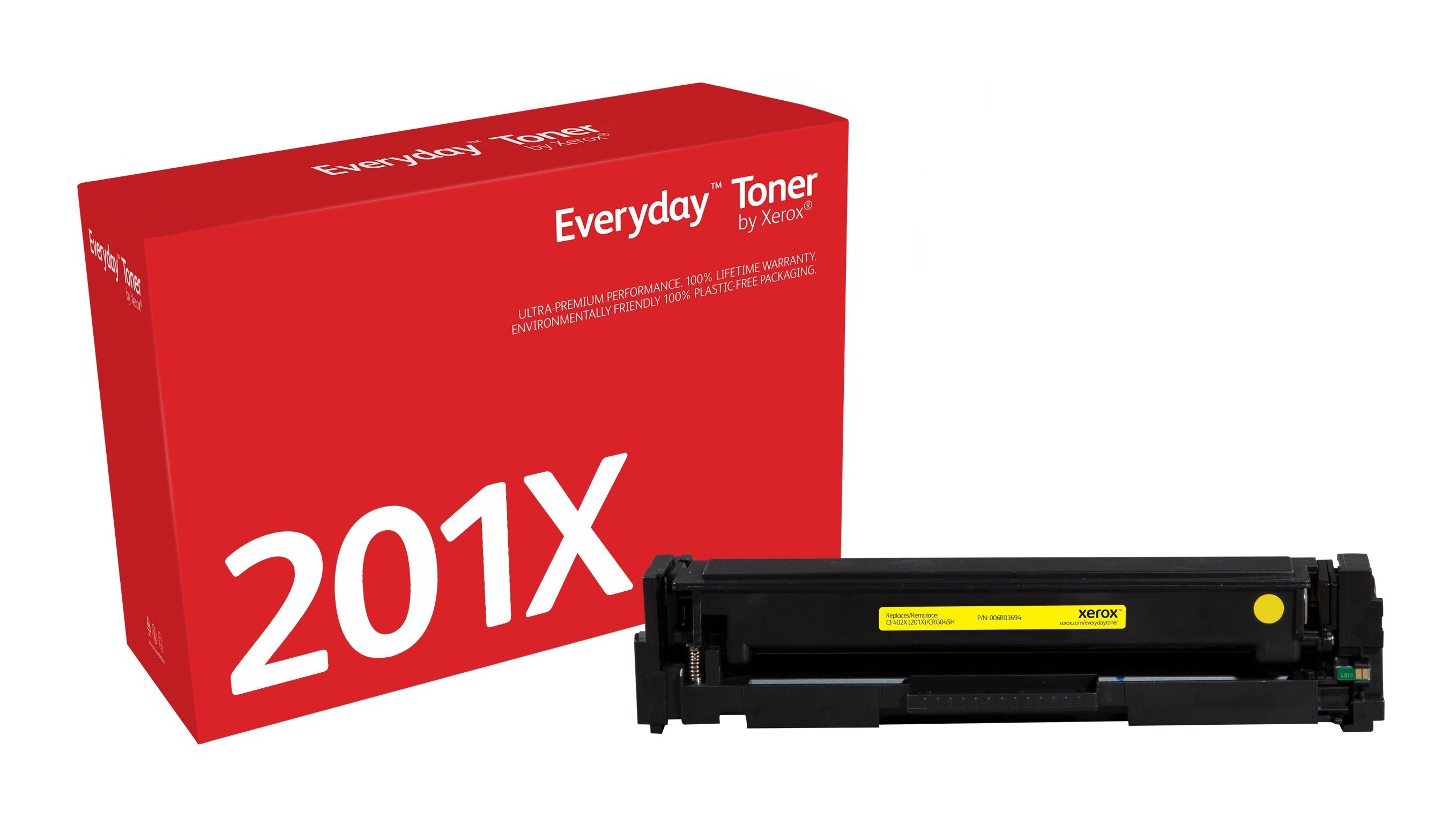Tóner Xerox 006r03694 Compatible Con Hp Cf402x/Crg-045hy/ 2300 Páginas/ Amarillo