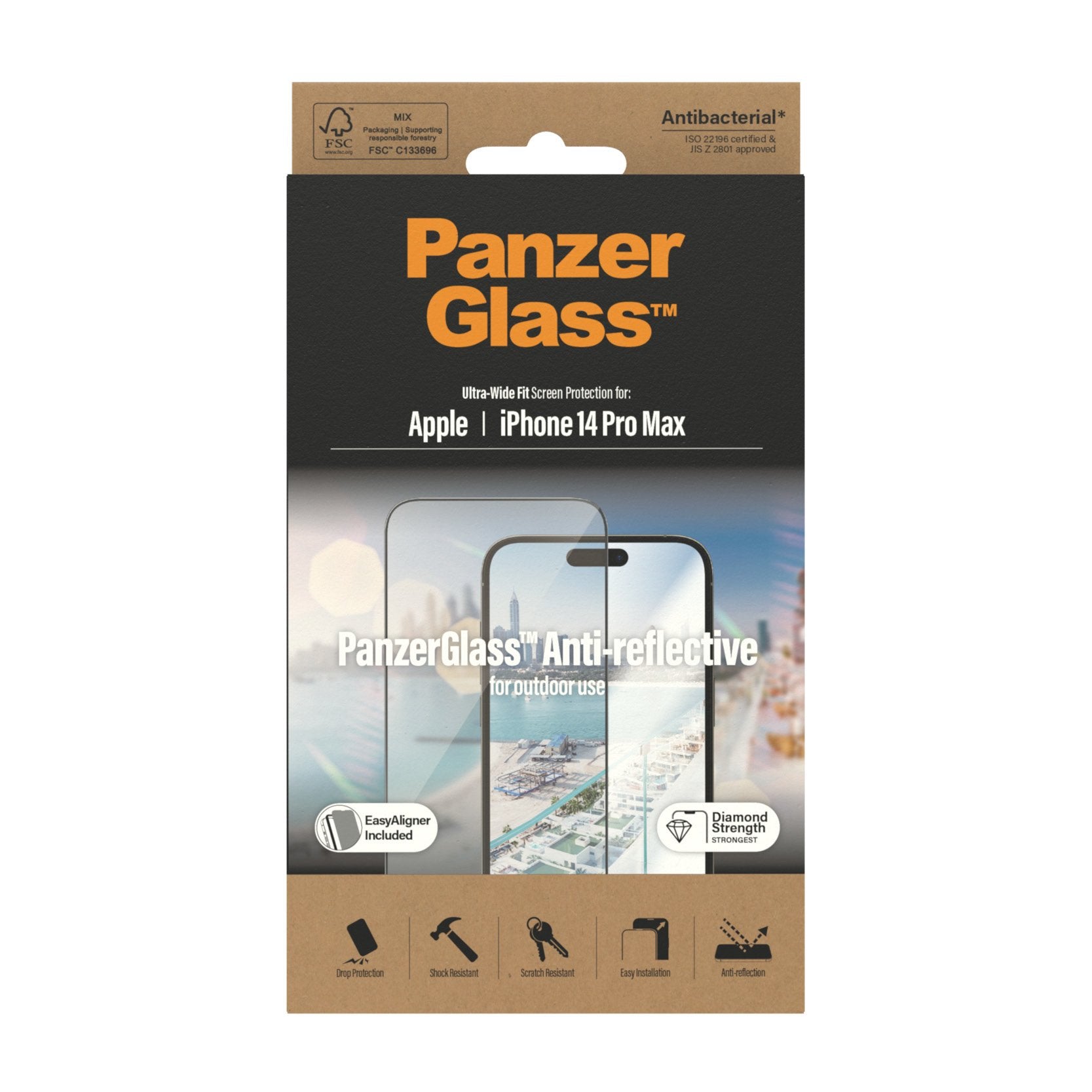 Apple Iphone Protector De Pantalla Anti-Reflejante Panzerglass Ultra-Wide Fit  1 Pieza(S)