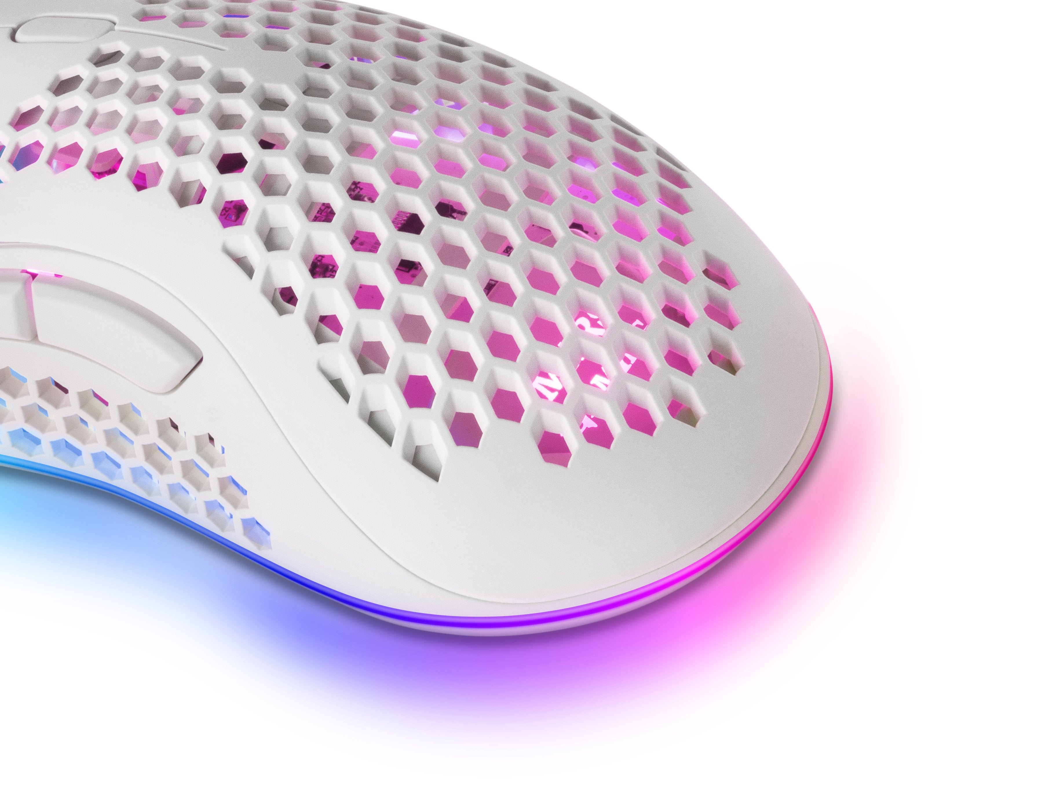 Raton Optico Mmex Rgb White Mars Gaming 32000dpi/Rgb Chroma/7 Botones/Software