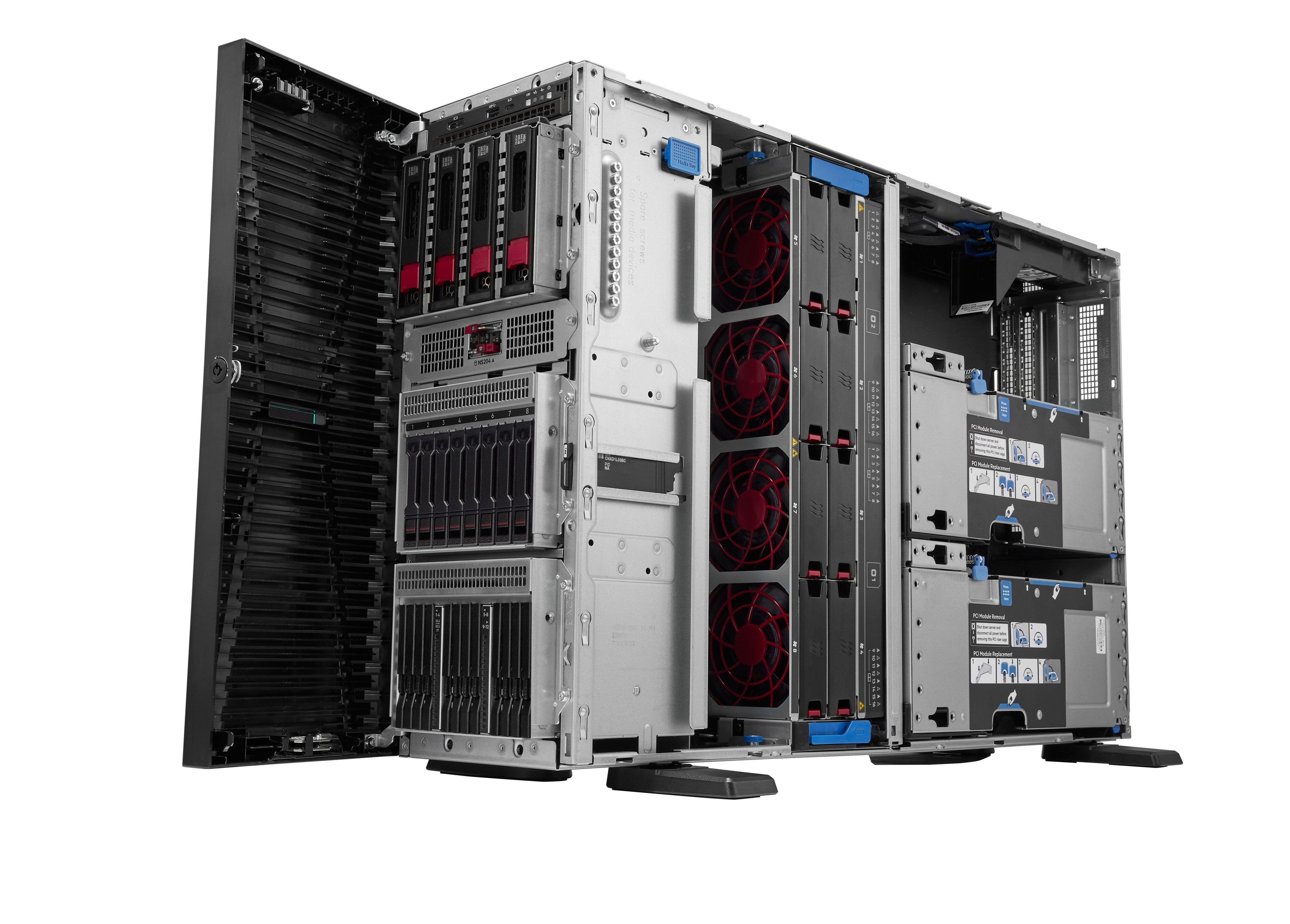 Servidor Hpe Proliant Ml350 Gen12 Intel Xeon 6505p 32gb Ram 2x 4tb
