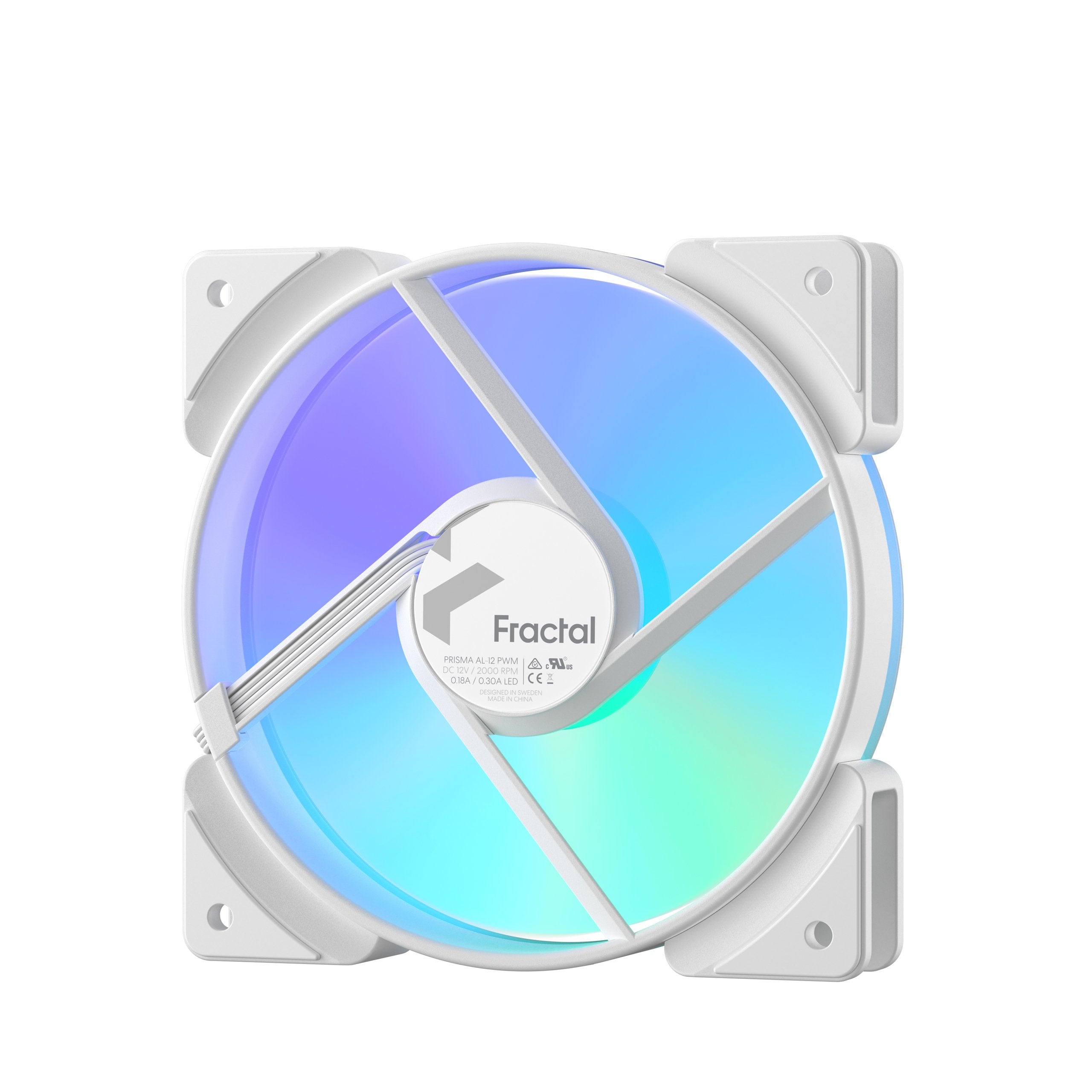 EAN 7340172705758 - Fractal Design Prisma AL-12 PWM Carcasa del ordenador Ventilador 12 cm Blanco 1 pieza(s) imagen 10