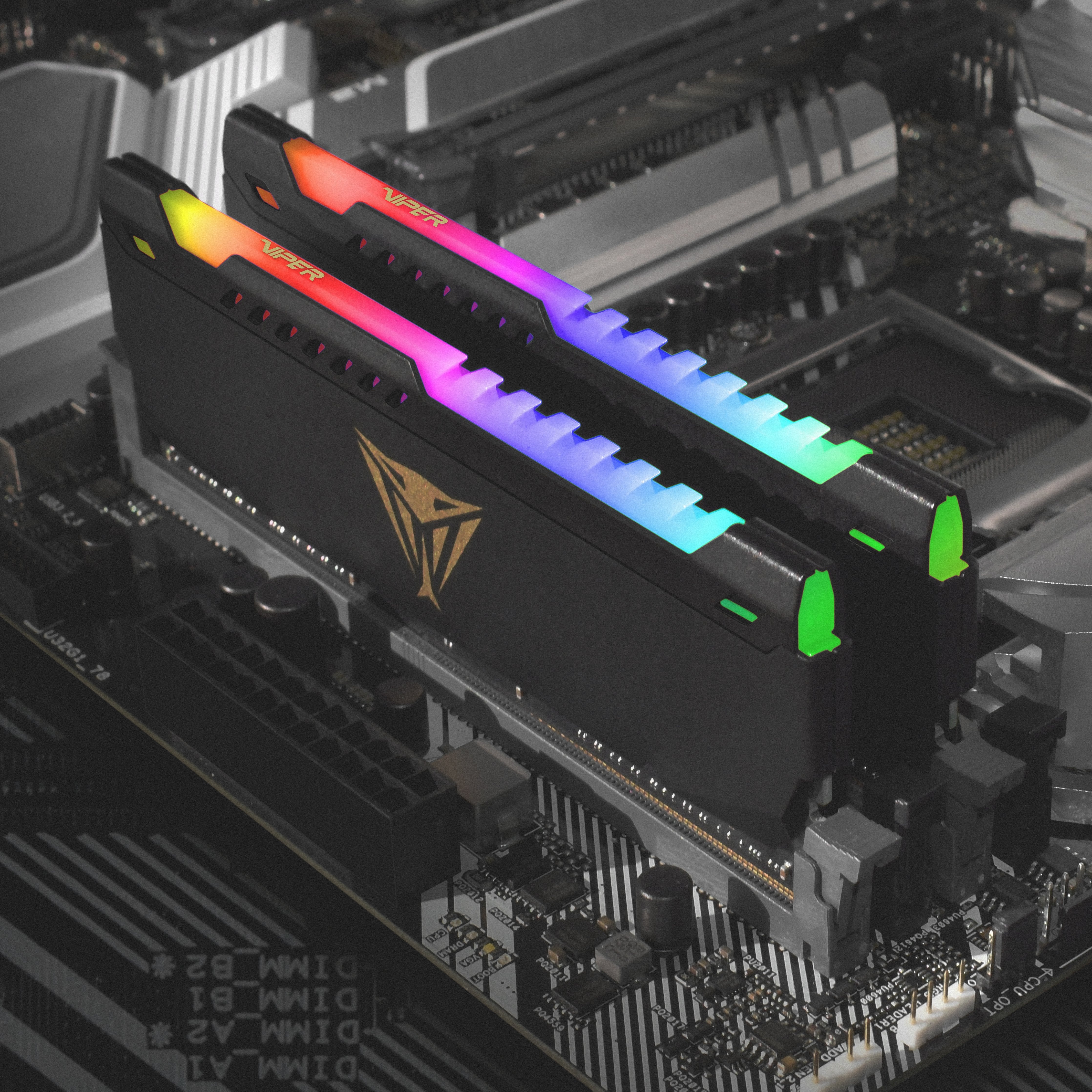 EAN 0814914029848 - Patriot Memory Viper Steel RGB PVSR416G360C8K módulo de memoria 16 GB 2 x 8 GB DDR4 288-pin DIMM imagen 12