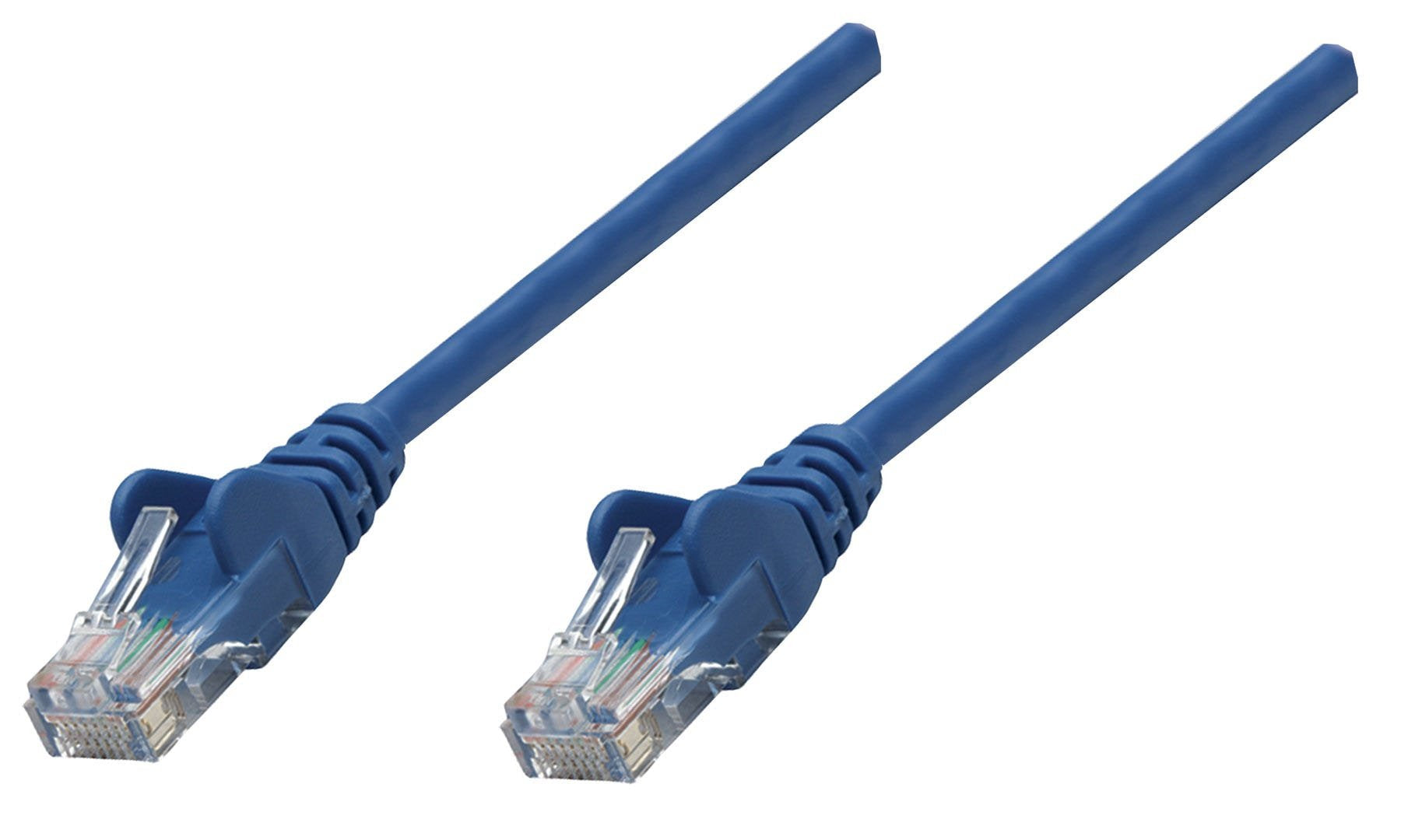 EAN 0766623737050 - Intellinet 0.25m Cat6A SFTP cable de red Azul 0,25 m S/FTP (S-STP) imagen 1