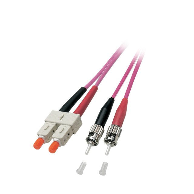 Efb Duplex Cable De Red Sc-St Om4 7,5m Lszh 3mm Erikaviolett