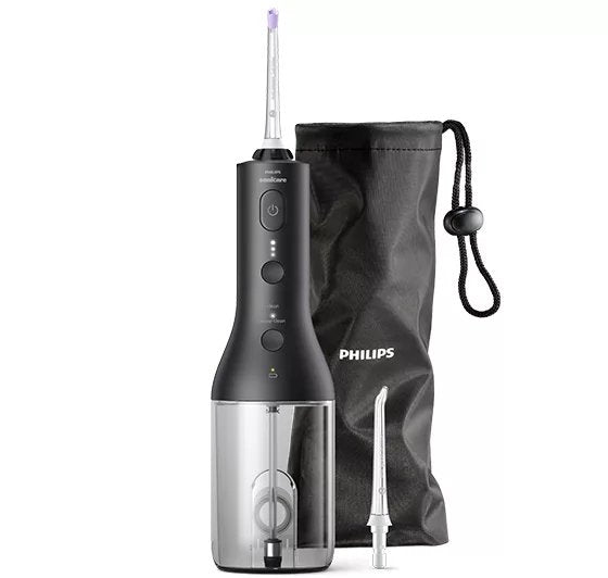 Philips Hx3826 33 Sonicare Power Flosser Oral Irrigator, Black