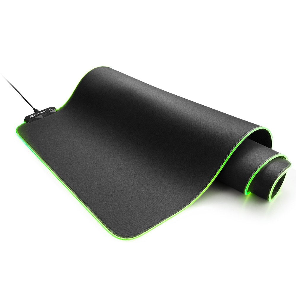 EAN 4044951029990 - Sharkoon 1337 RGB V2 Alfombrilla de ratón para juegos Negro imagen 3