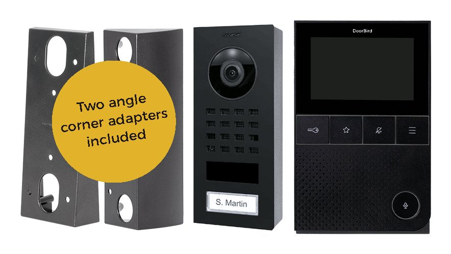 Doorbird D11 Business-Set, 10,2 Cm (4"), Ips, 800 X 480 Pixel, 1080p, Ultraweit, 200°