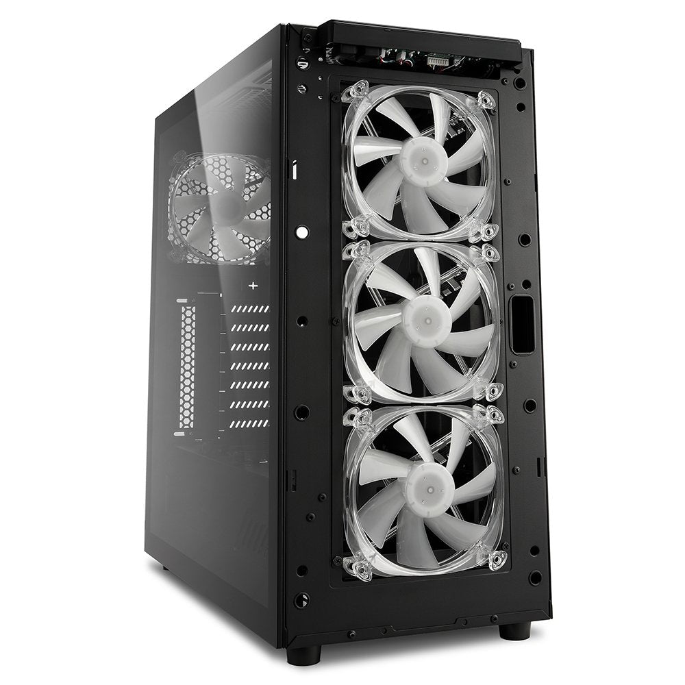 Caja Pc Sharkoon Tg6m Atx 2xusb3.0 2xusb2.0 Sin Fuente Rgb