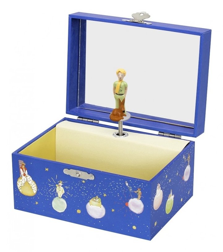 Trousselier Jewellery Music Box Little Prince, Blue, Night Glow