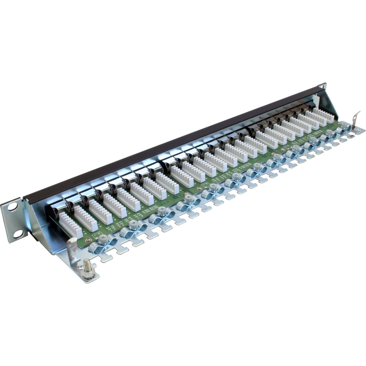 Patch Panel Inline Cat.6 24 Puertos 19" 1he Negro Ral9005