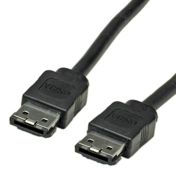 Roline Externes Festplattencable, Esata 6.0 Gbit S, 0,5 M