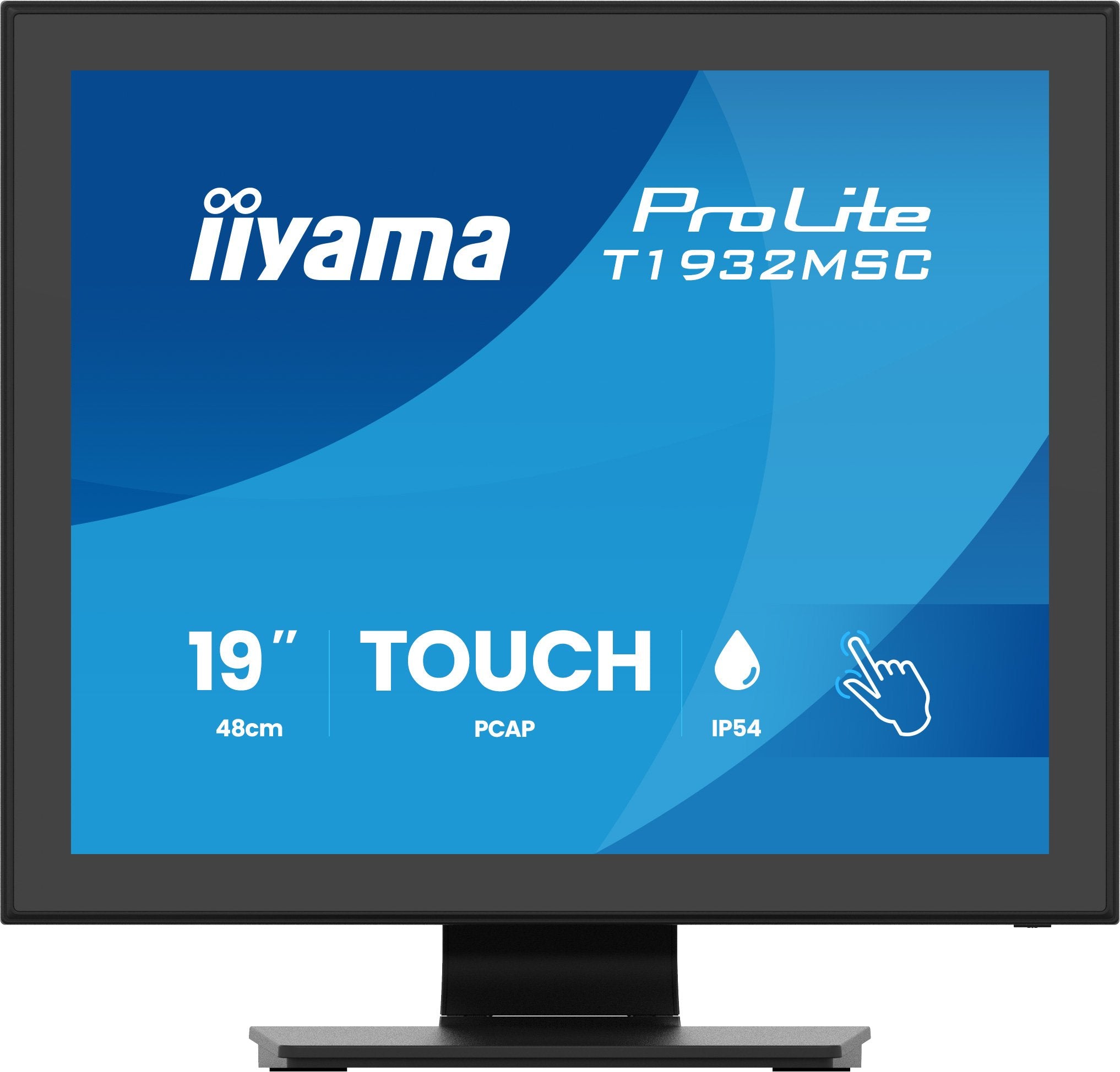 Iiyama 48.0cm 19" T1932msc-B2s 5:4 M-Touch Hdmi+Dp+Vga