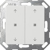Gira 517403 Knx Taster Wippe 2f Pfeile System 55 Reinweiss