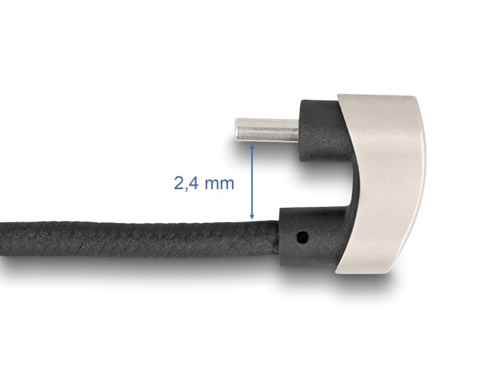Delock Usb 2.0 Cable Usb Tipo-C Macho A Macho 180° Angular 1 M