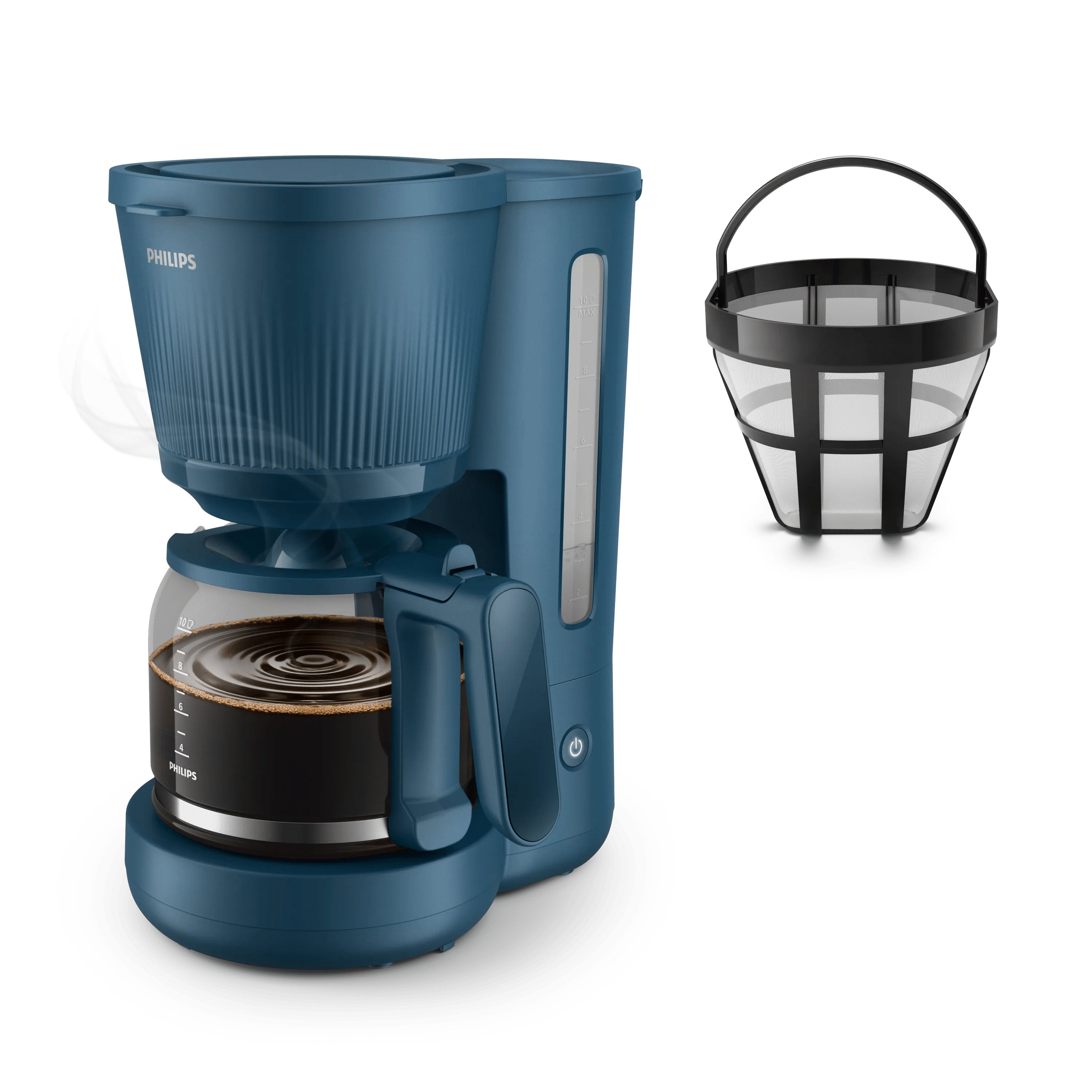 EAN 8720389037313 - Philips HD7411/70 cafetera eléctrica Manual Cafetera de filtro 1,32 L imagen 2