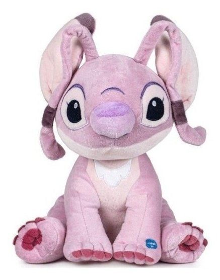 Peluche Angel Stitch Disney Soft 40cm Sonido