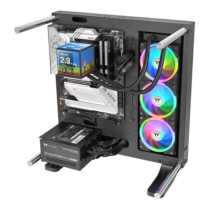 Refrigerador Liquido Cpu K Thermaltake Minecube 360 Ultra Aio Argb Fan Negro