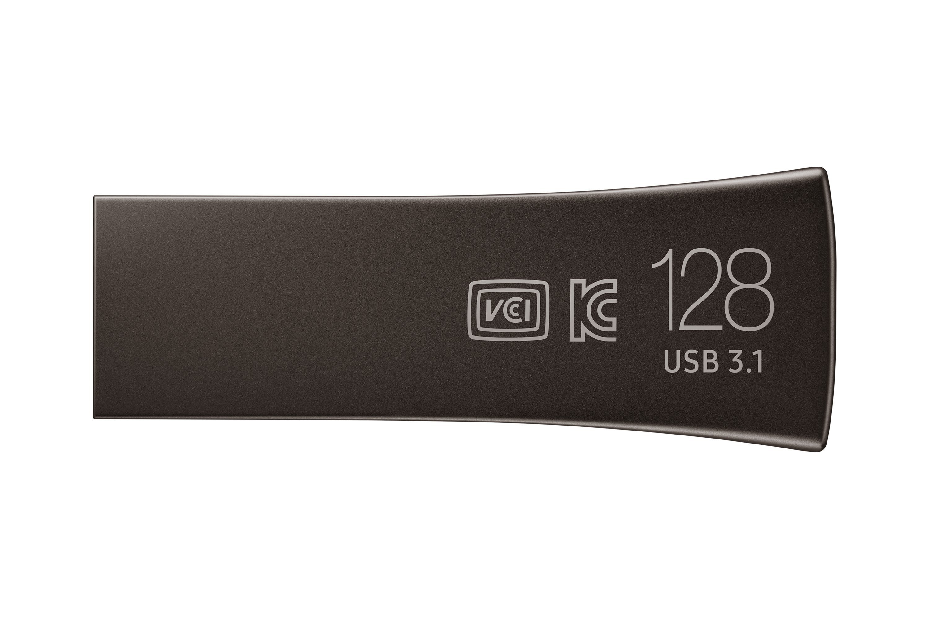 Pendrive 128gb Samsung Bar Titan Gray Plus Usb 3.1