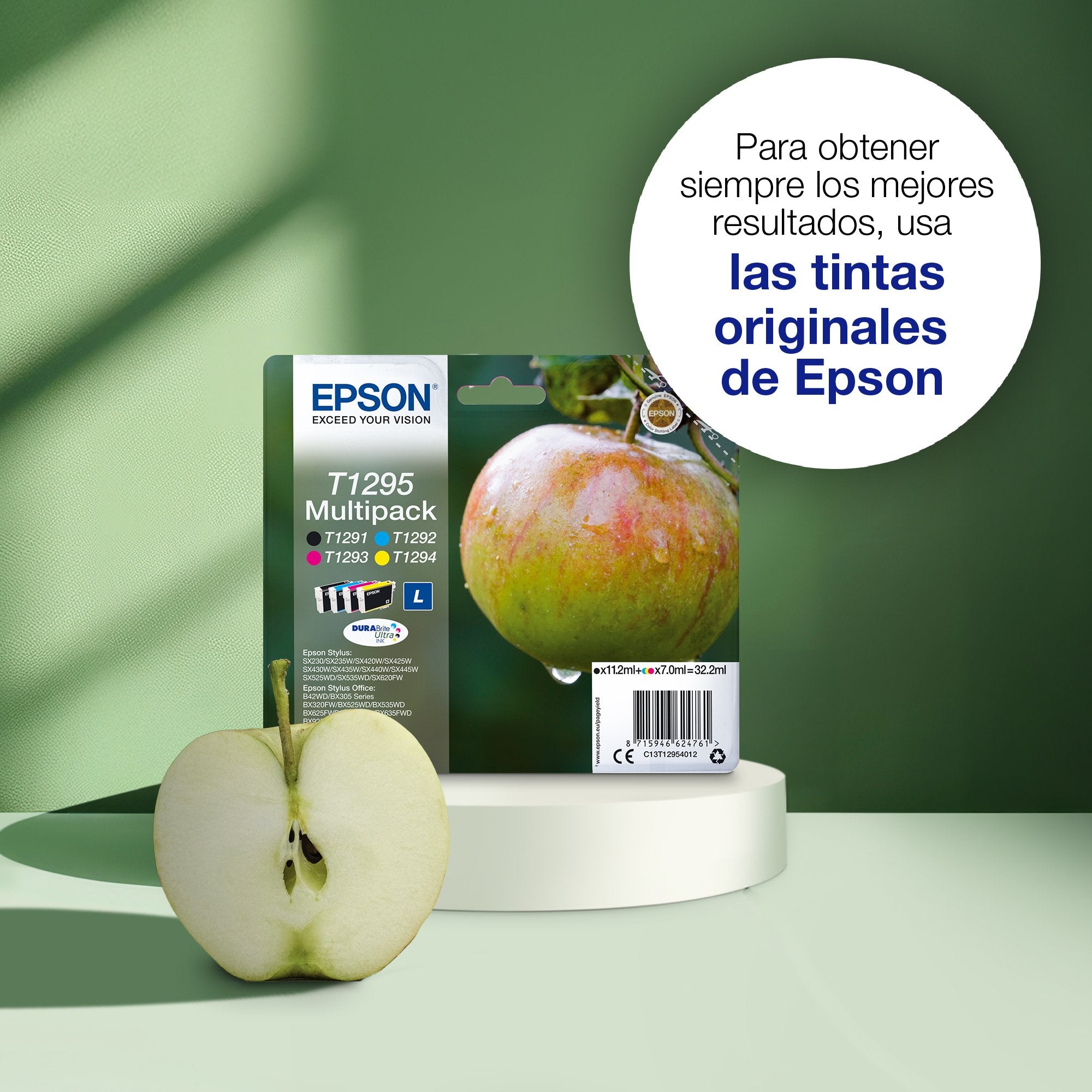 EAN 8715946624693 - Epson Apple T1291 cartucho de tinta 1 pieza(s) Original Negro imagen 2