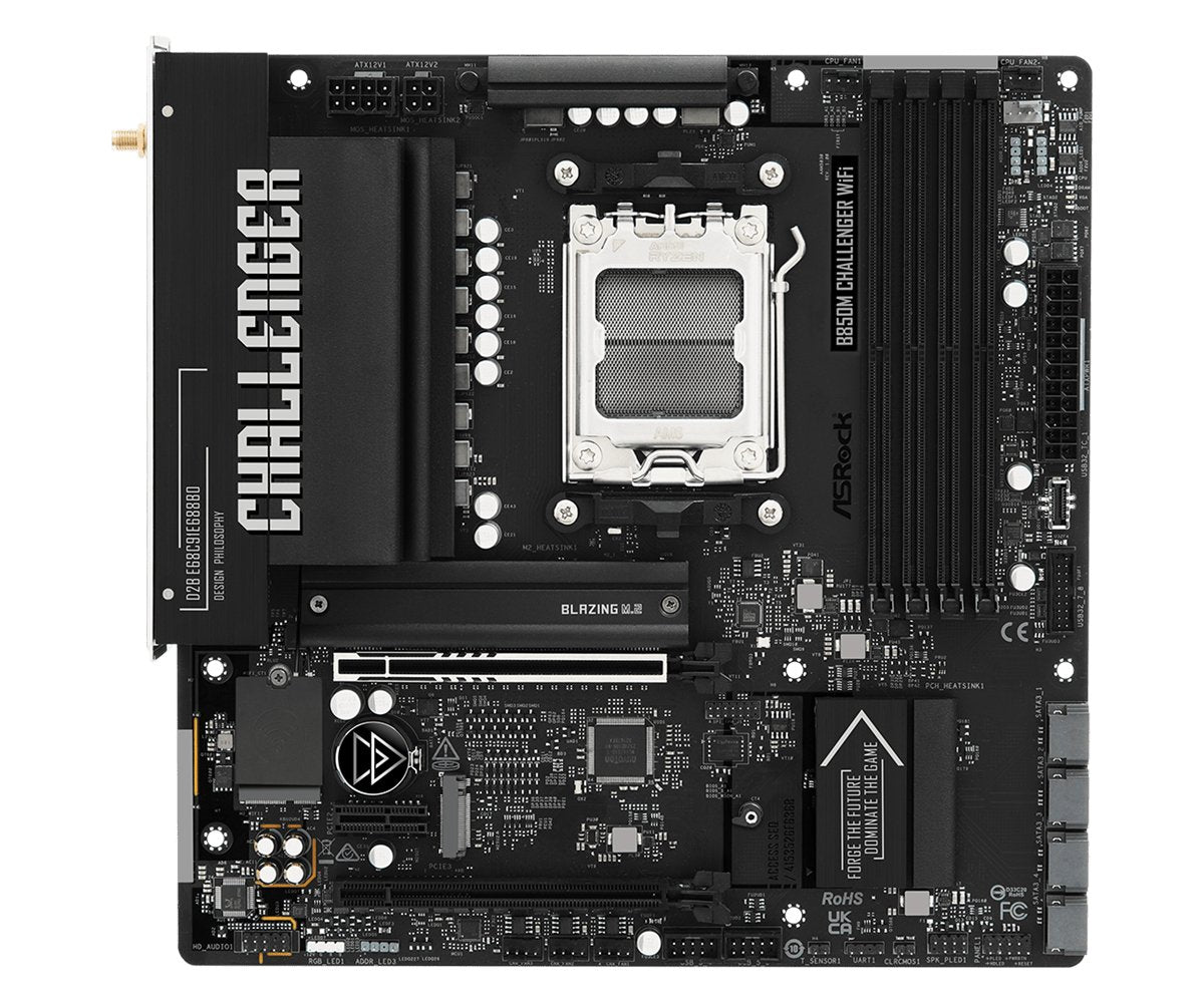 EAN 4711581494138 - Asrock B850M Challenger WiFi AMD B850 Zócalo AM5 micro ATX imagen 3