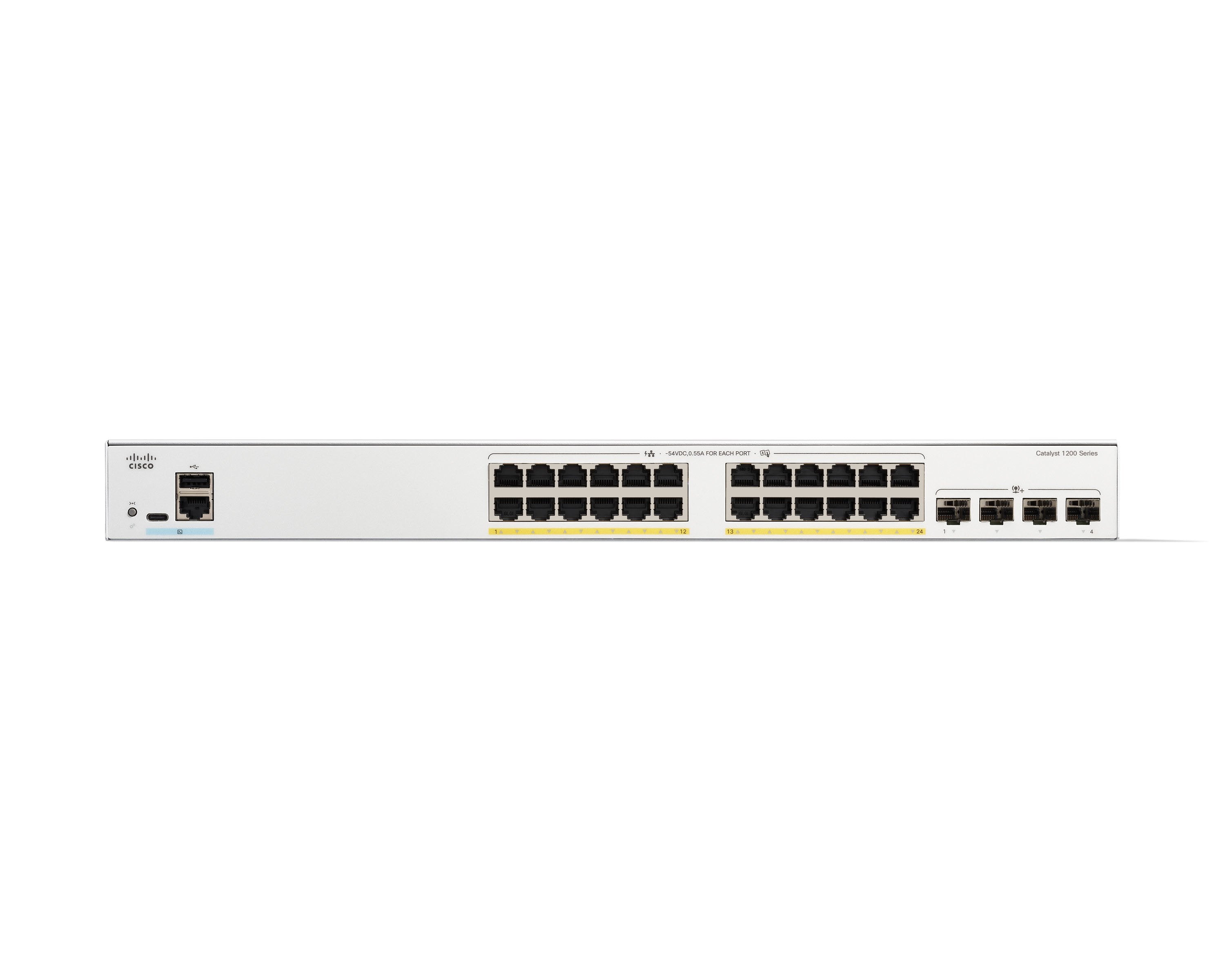 EAN 0889728521710 - Cisco C1200-24P-4X switch Gestionado L2/L3 Gigabit Ethernet (10/100/1000) Blanco imagen 2