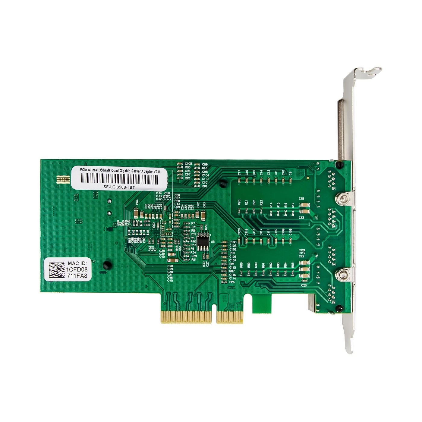 Network Card Pcie X4 I350-T4  Quad-1gbe Rj45