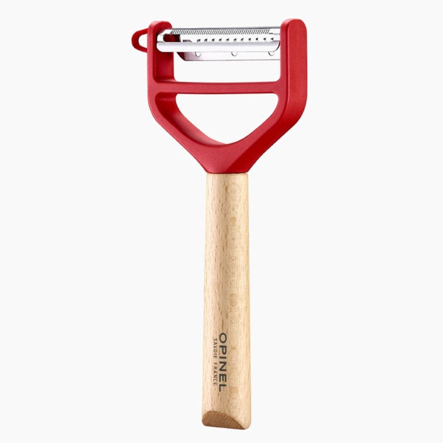 Opinel T-Duo Frutas Y Verduras Pelavegetales Rojo