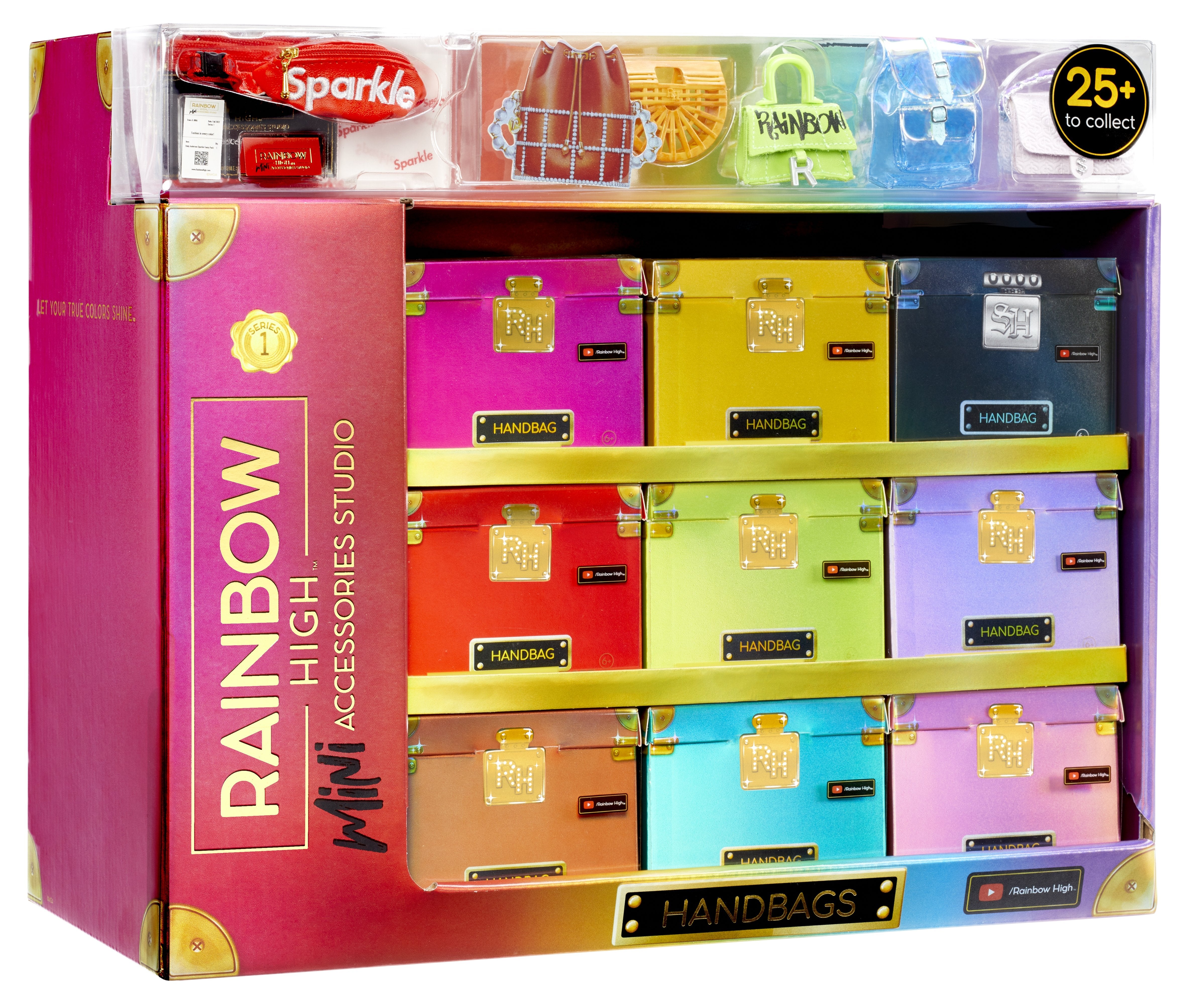 EAN 0035051586067 - Rainbow High Accessories Studio Series 1, H Assortment in PDQ Bolso de muñecas imagen 27