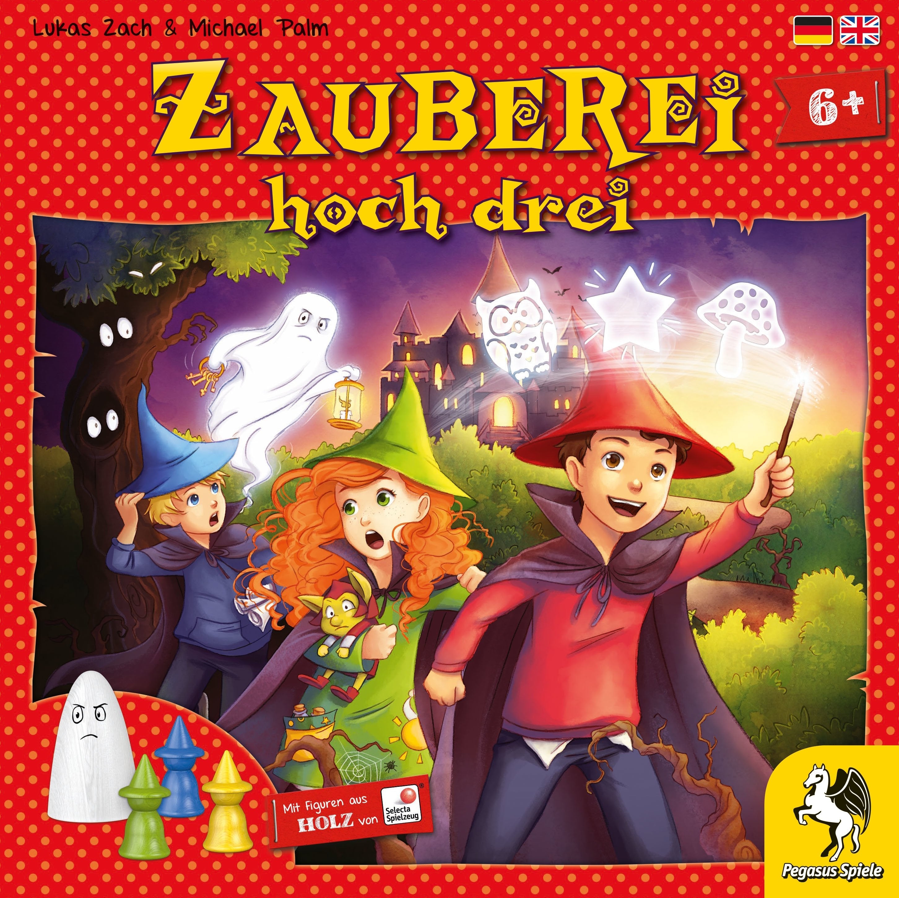 Pegasus Zauberei Hoch Drei 66013g
