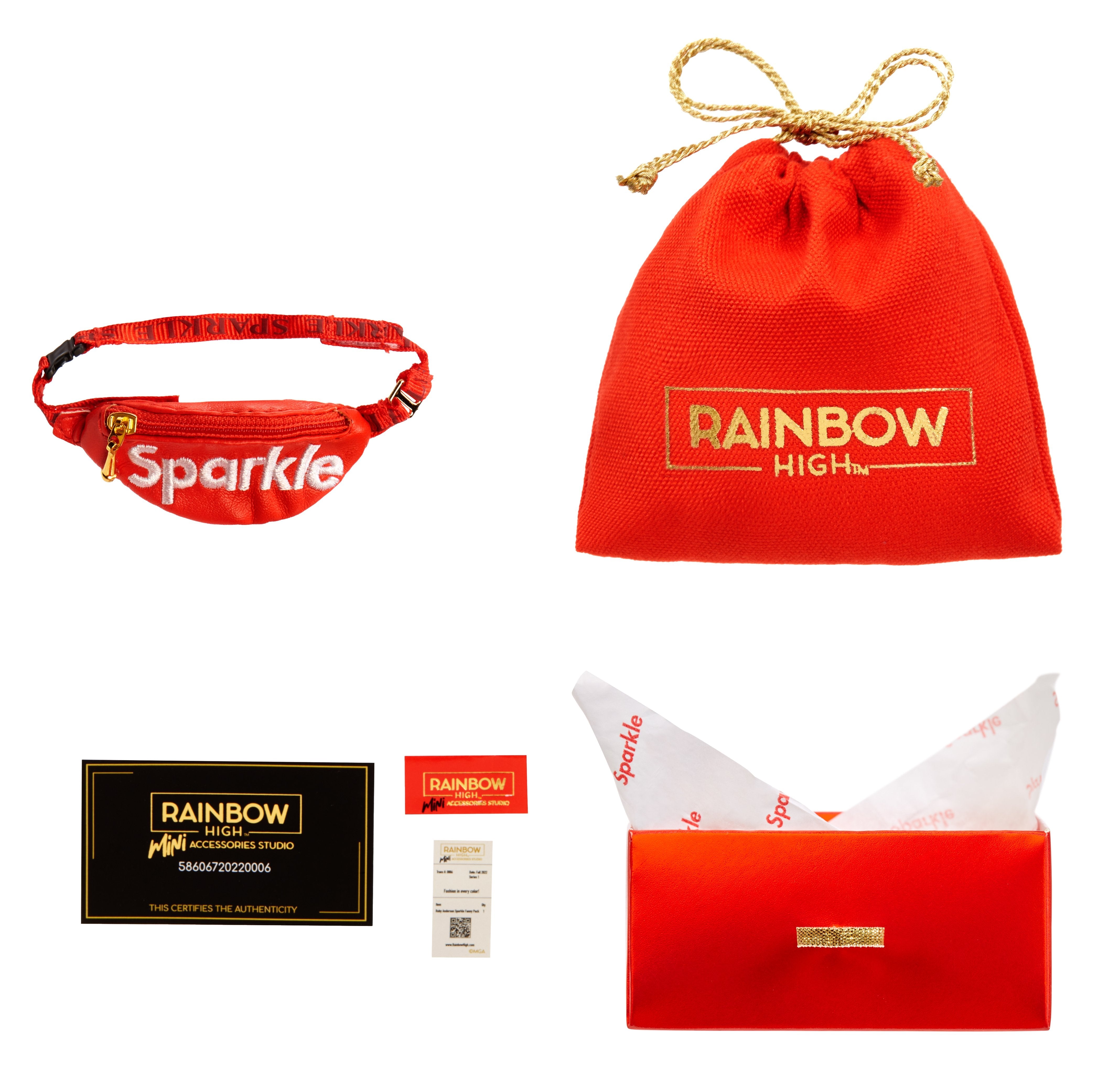 EAN 0035051586067 - Rainbow High Accessories Studio Series 1, H Assortment in PDQ Bolso de muñecas imagen 14