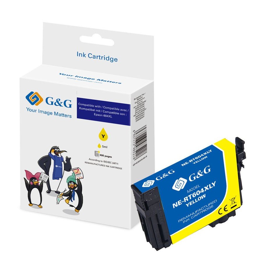 G&G Tintencartucho Compatible Epson 604xl - Amarillo