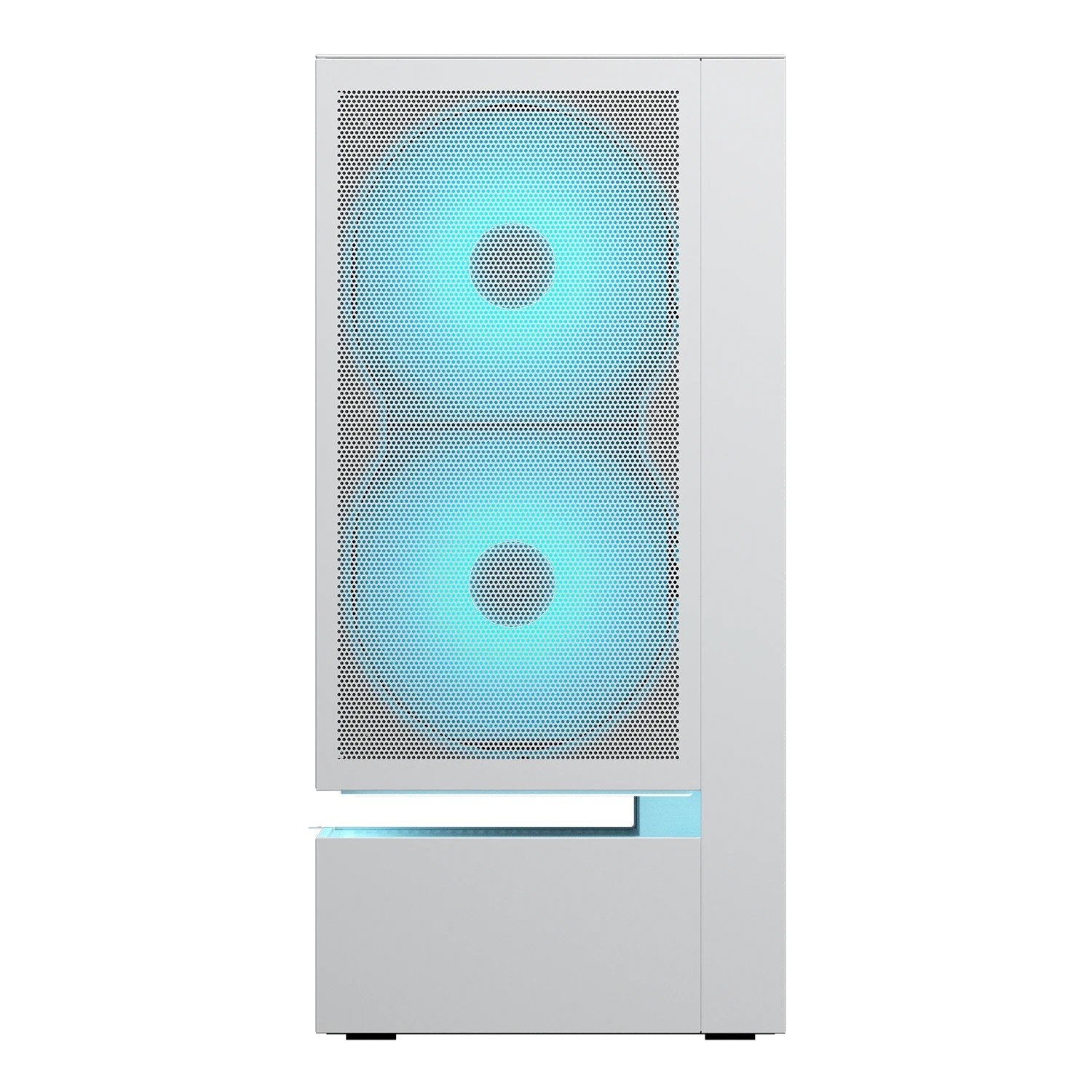 Cougar Caja Midi-Tower Cfv235, Argb, Mesh, Blanco