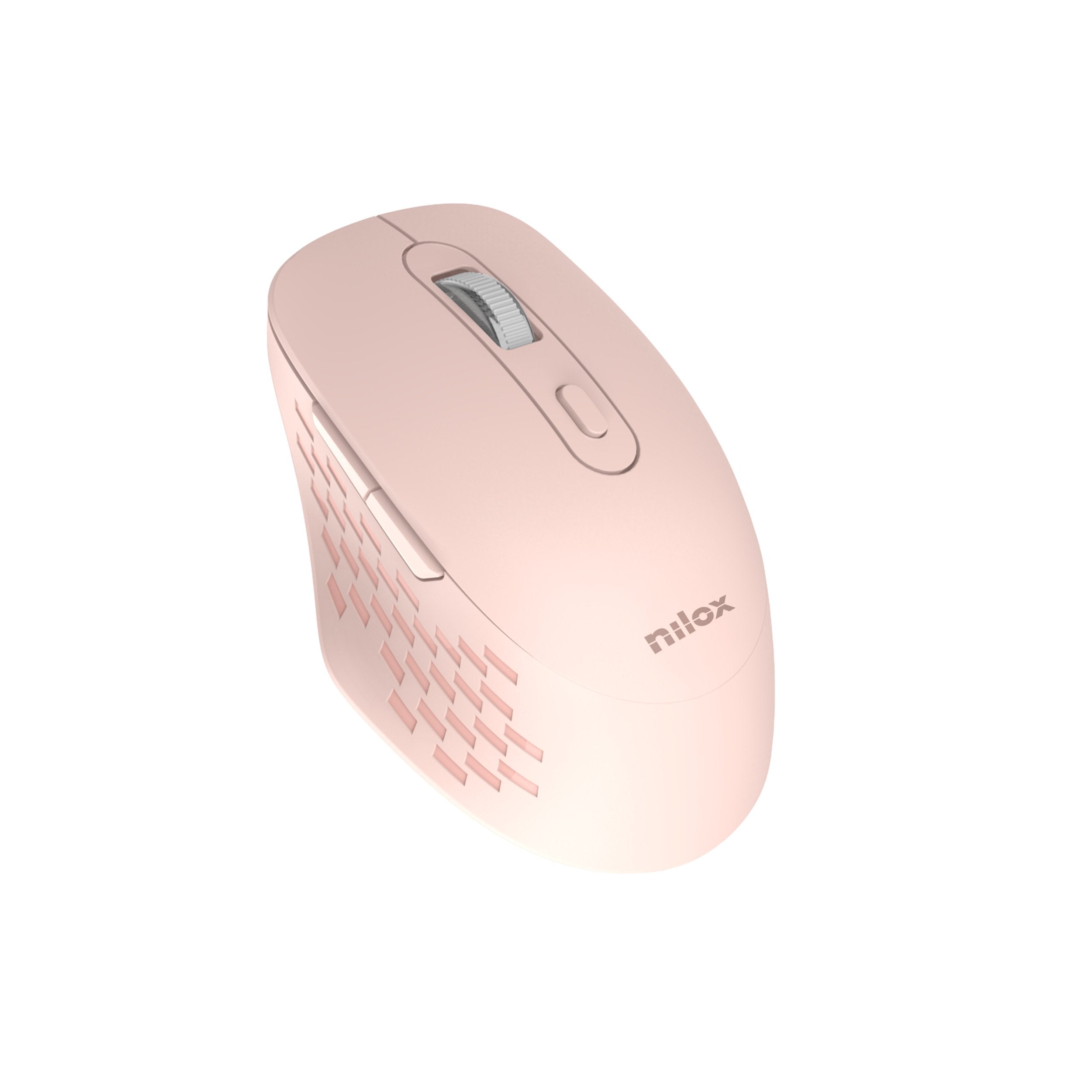 Raton Dual Wireless 1600 Dpi Rosa
