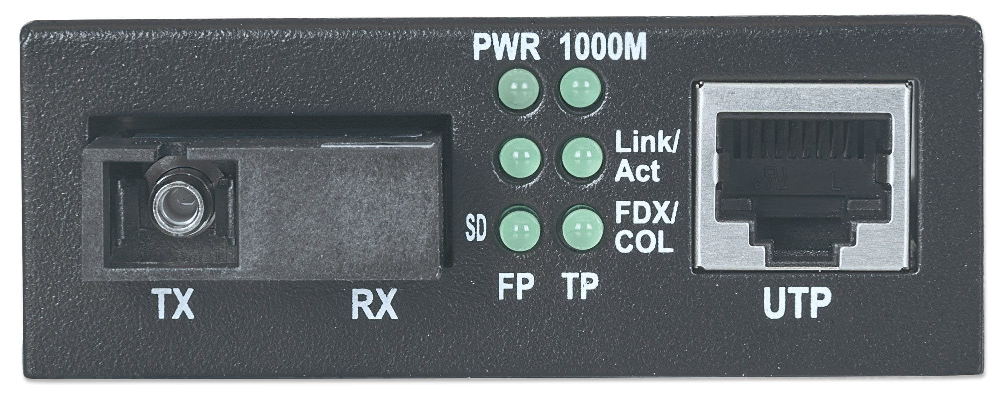 EAN 0766623545068 - Intellinet 545068 convertidor de medio 1000 Mbit/s Monomodo Negro imagen 3