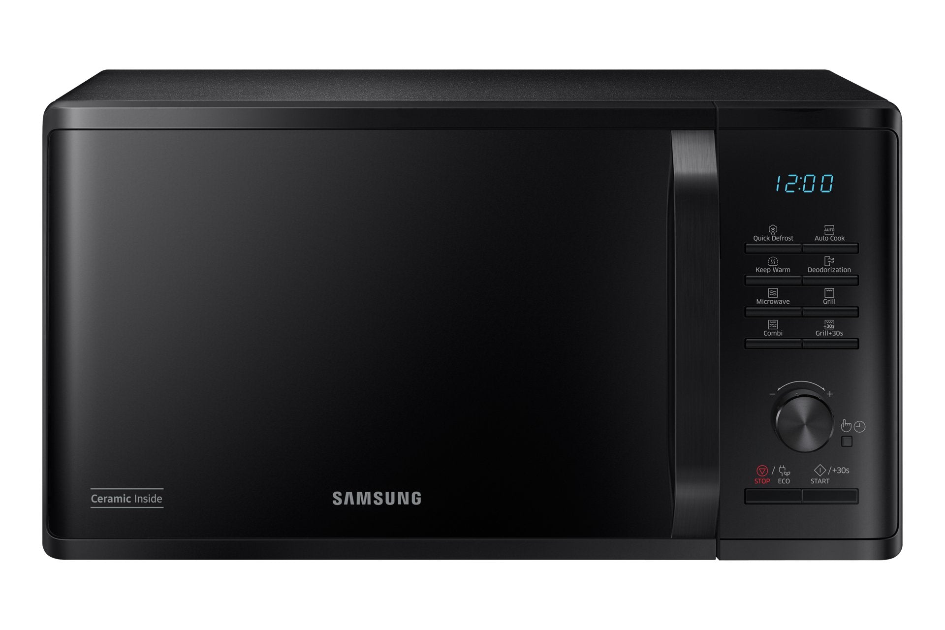 Microondas Samsung Mg23k3515ak/E1 Capacidad 23l Con Grill Negro
