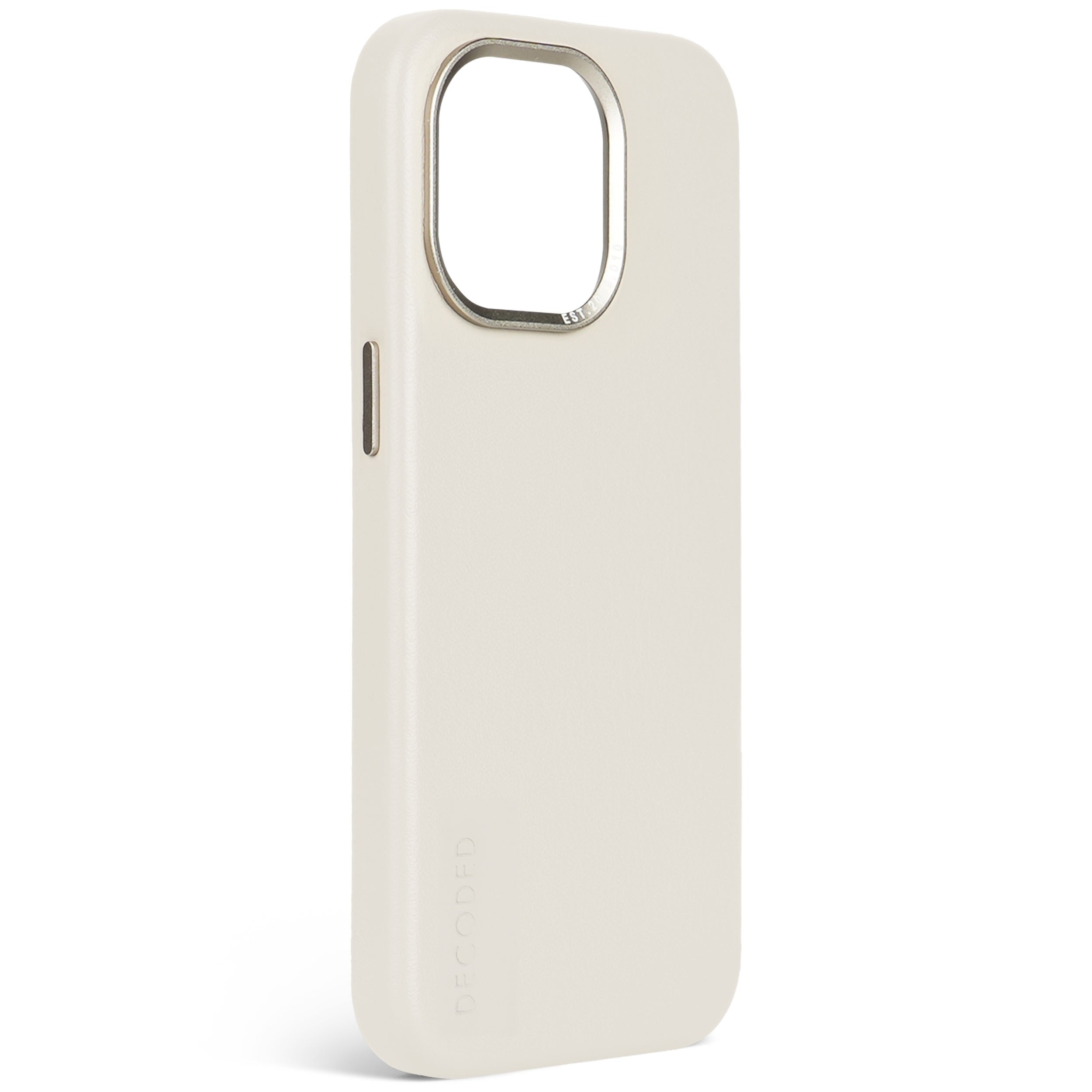 Decoded Leather Backcover For Iphone 15 Pro Clay