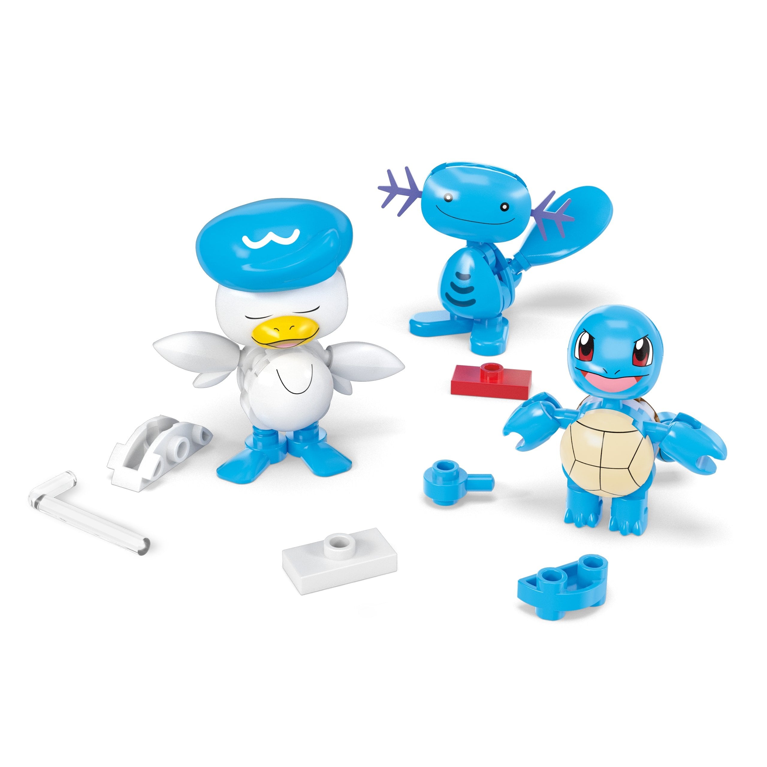 Mattel Mega Pokémon 4 Sets De Pokémon Tipo Agua, Juguetes De Diseño Jct42