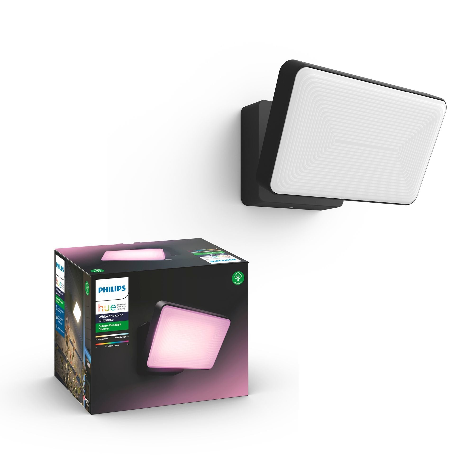 Philips Hue White And Color Ambiance Discover Reflector Bombilla Led 15 W Clase Anegro