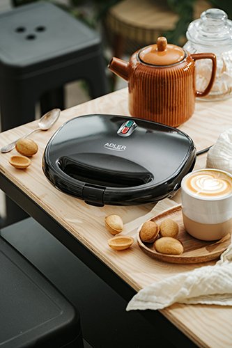 EAN 5905575902528 - Adler AD 3071 máquina para hacer galletas 6 galletas 750 W Negro imagen 9