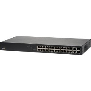 Switch  Axis 01192-003  Gestionado Gigabit Ethernet (10/100/1000) Energía Sobre Ethernet (Poe) 1u Negro