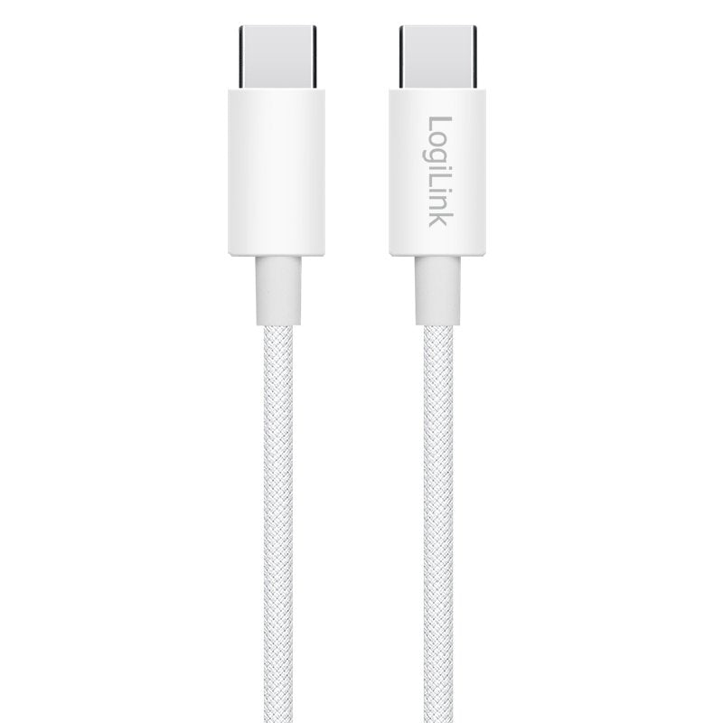 EAN 4052792077940 - LogiLink CU0341 cable USB USB 2.0 1 m USB C Blanco imagen 2