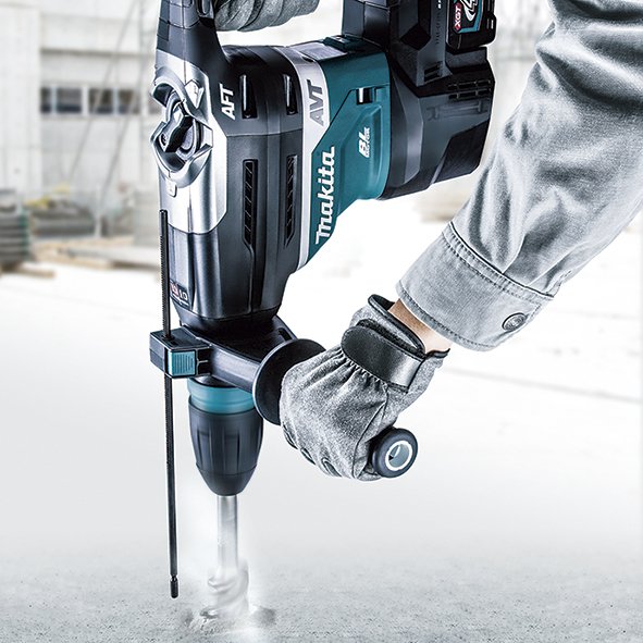 Makita Martillo Combinado Inalámbrico Hr005gz01 Xgt, Sds-Max, 40 Voltios, Hr005gz01