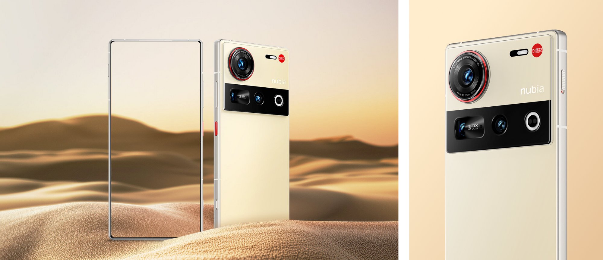 EAN 6902176129742 - Nubia Z70 Ultra 17,4 cm (6.85") SIM doble Android 15 5G USB Tipo C 12 GB 256 GB 6150 mAh Amarillo imagen 2